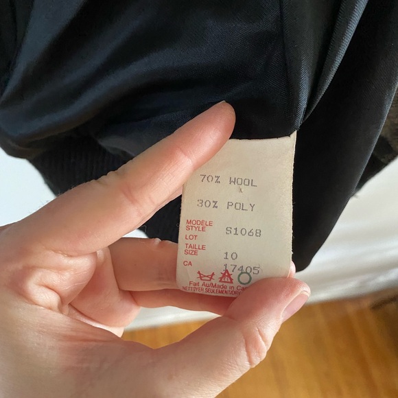 80s Wool Blend Light Bomber Jacket - M-L - Picture 3 of 7